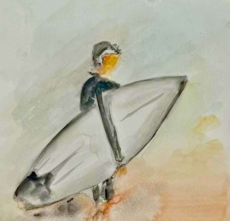 First Board, a painting
